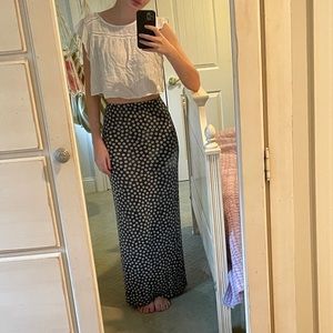 Brandy Melville Floral Maxi Skirt